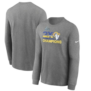 Men's Fanatics Branded Black Los Angeles Rams Super Bowl LVI Champions ...