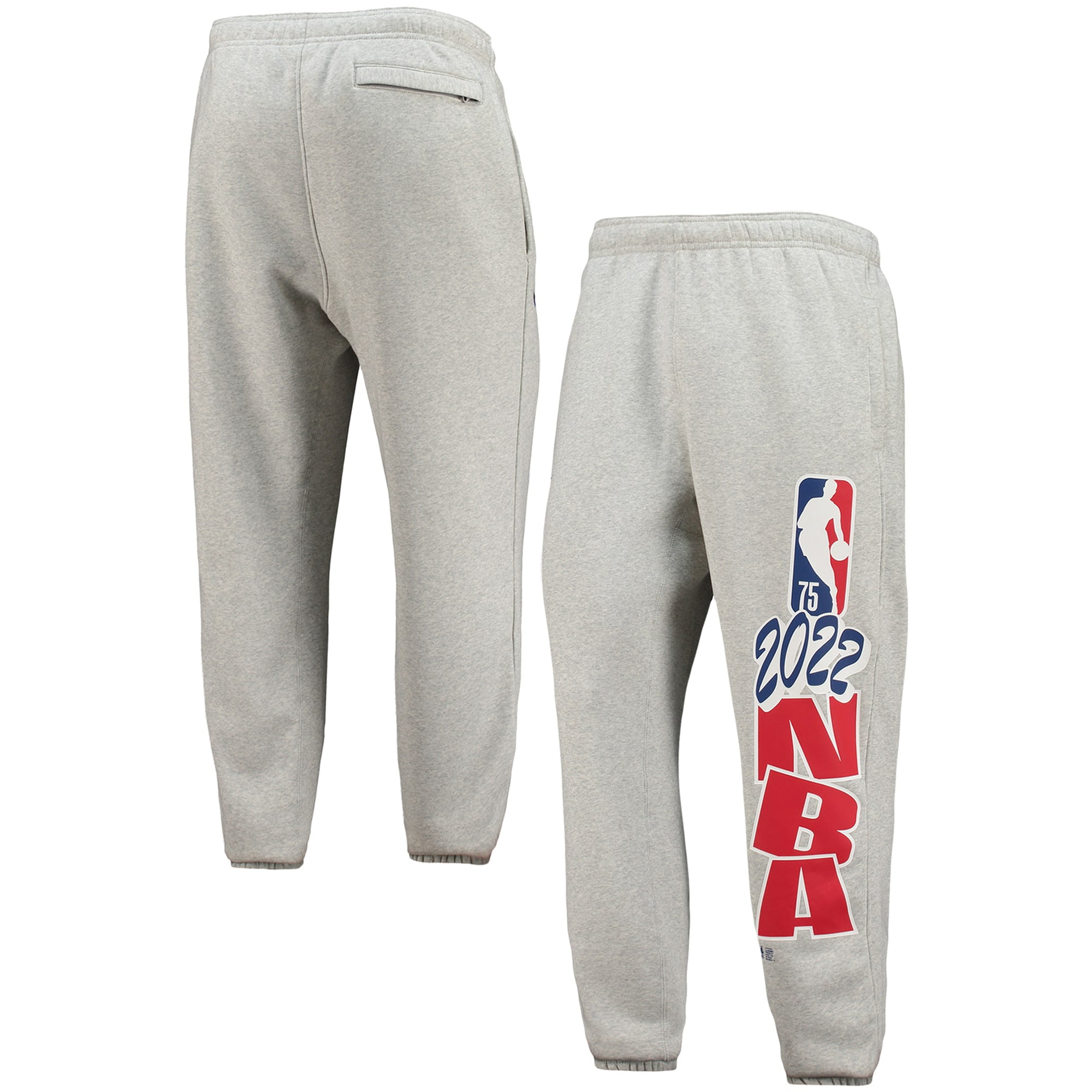Men's Nike Heathered Gray NBA Team 31 75th Anniversary Courtside