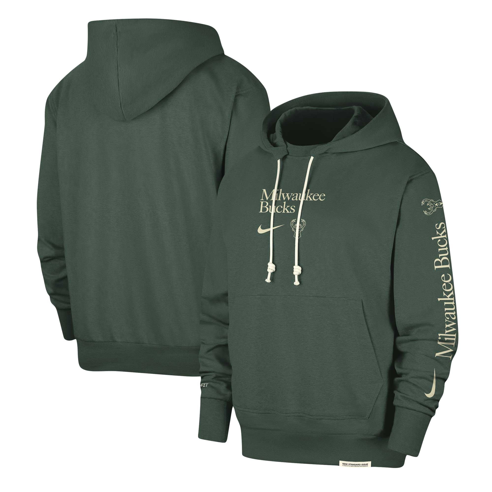 milwaukee bucks hoodie nike