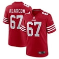 thumbnail image 1 of Men's Nike Isaac Alarcon  Scarlet San Francisco 49ers Team Game Jersey, 1 of 6