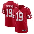 thumbnail image 1 of Men's Nike Jacob Cowing  Scarlet San Francisco 49ers  Game Jersey, 1 of 6