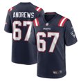 thumbnail image 1 of Men's Nike Jake Andrews  Navy New England Patriots Team Game Jersey, 1 of 6