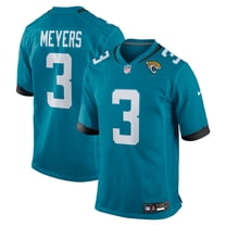 Men's Nike Jakobi Meyers Teal Jacksonville Jaguars Team Game Jersey