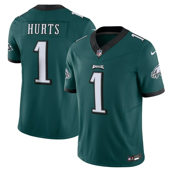 Men's Nike Jalen Hurts Green Philadelphia Eagles Vapor F.U.S.E. Limited Jersey
