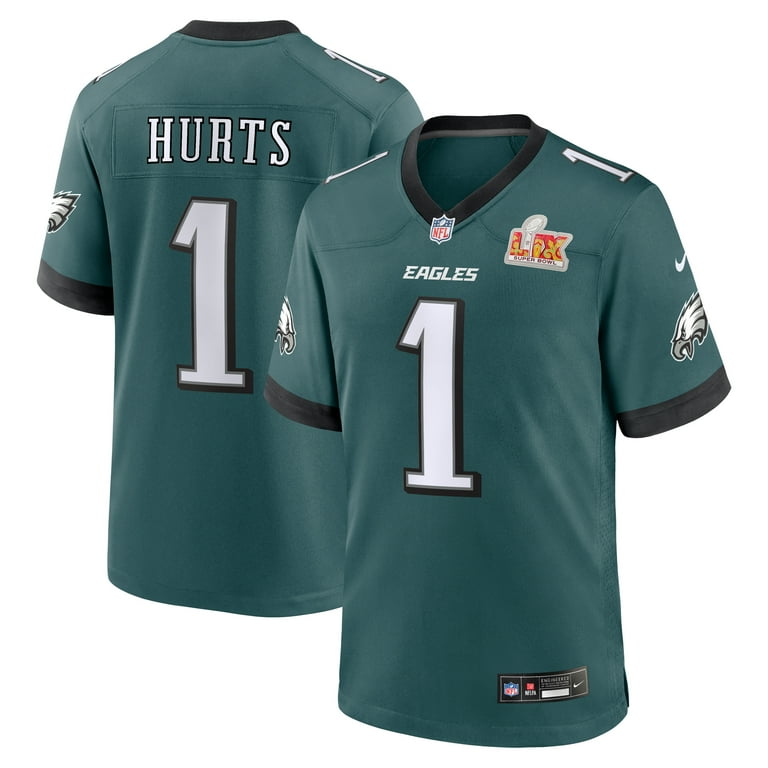 Men's Nike Jalen Hurts Midnight Green Philadelphia Eagles Super