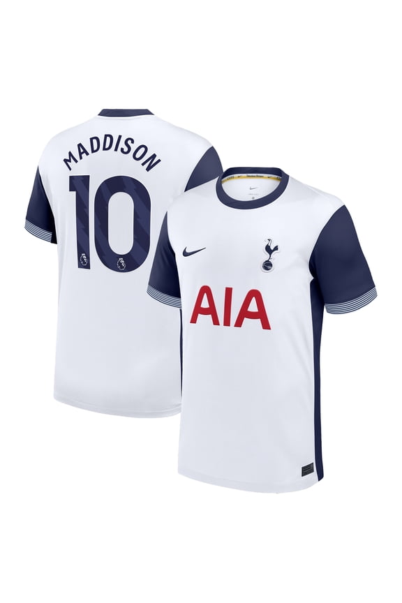 Men's Nike James Maddison White Tottenham Hotspur 2024/25 Home Replica Player Jersey