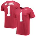 thumbnail image 1 of Men's Nike Jameson Williams Crimson Alabama Crimson Tide 2022 NFL Draft Name & Number T-Shirt, 1 of 3