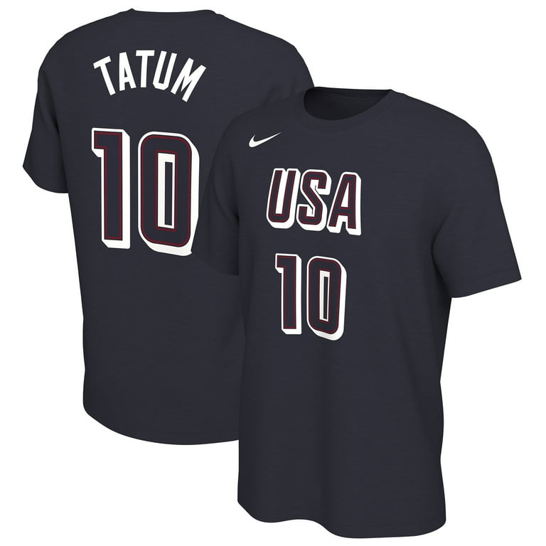 USA Basketball 2024 ドリームチーム　tシャツ Men's Nike Jayson Tatum Navy USA Basketball 2024 Summer