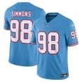 thumbnail image 1 of Men's Nike Jeffery Simmons Light Blue Tennessee Titans Vapor F.U.S.E. Limited Jersey, 1 of 7