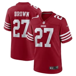 Men's Nike Brandon Allen Scarlet San Francisco 49ers Game Jersey