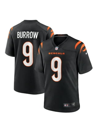 Youth Nike Joe Burrow Black Cincinnati Bengals Player Game Jersey