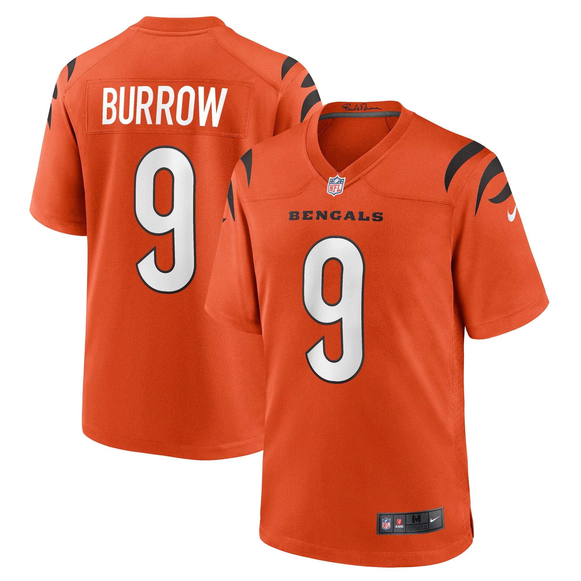 NFL Cincinnati Bengals (Joe Burrow) Men's Game Football Jersey