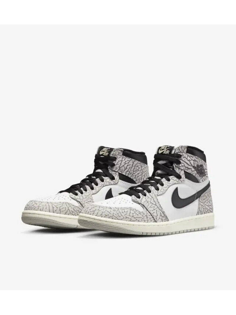 靴 Nike Air Jordan1 white cement Jordan 1 Retro High OG White Cement Men's - DZ5485-052 - US
