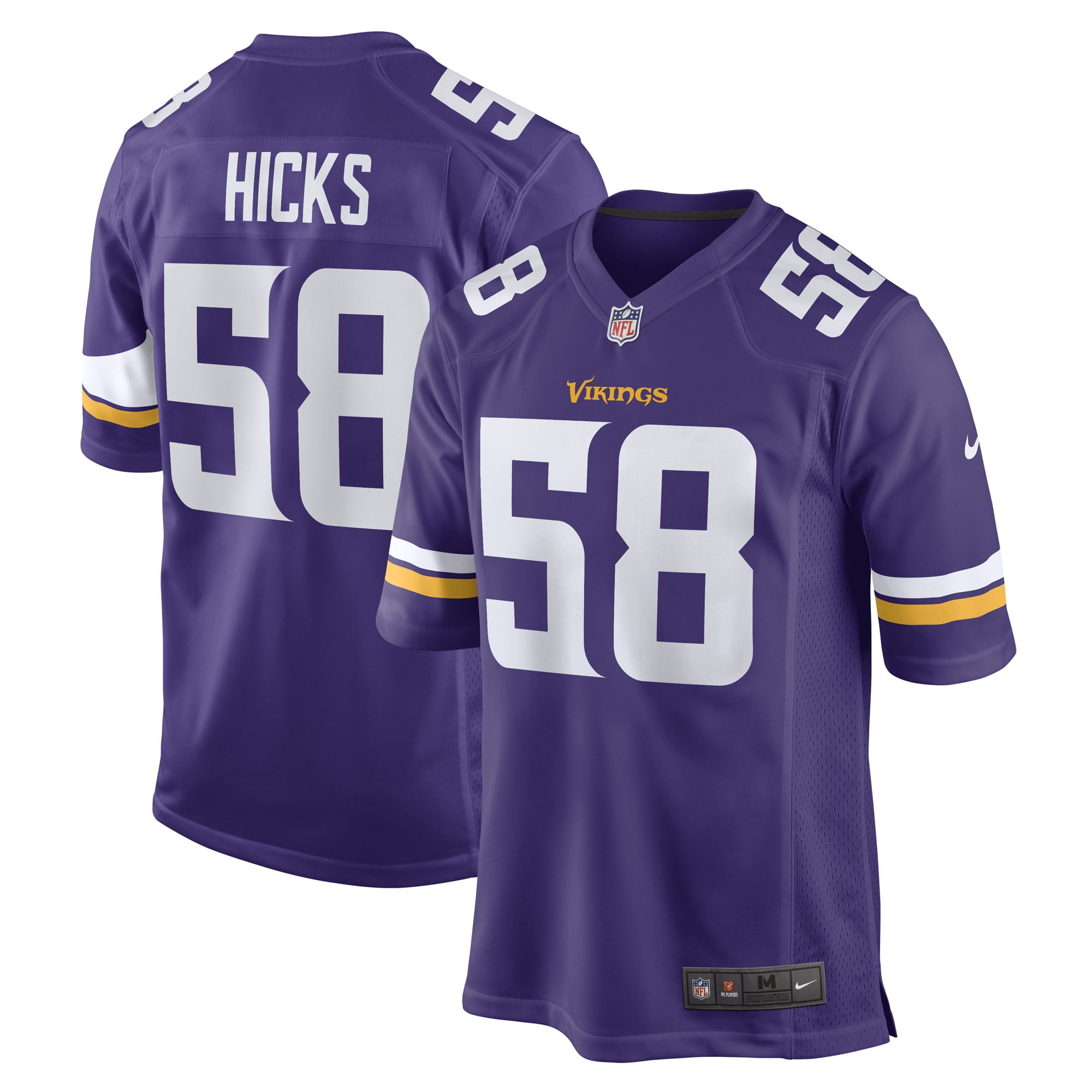 Vikings sales game jersey