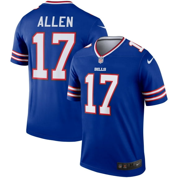 Men's Nike Josh Allen Royal Buffalo Bills Legend Player Performance Top