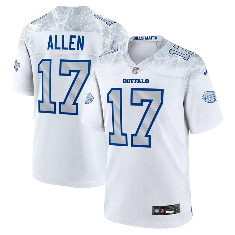 Men's Nike Josh Allen White Buffalo Bills 2025 Rivalries