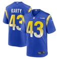 thumbnail image 1 of Men's Nike Joshua Karty  Royal Los Angeles Rams Team Game Jersey, 1 of 6