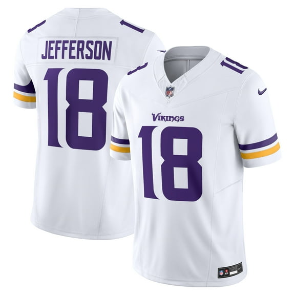Men's Nike Justin Jefferson White Minnesota Vikings Vapor F.U.S.E. Limited Jersey