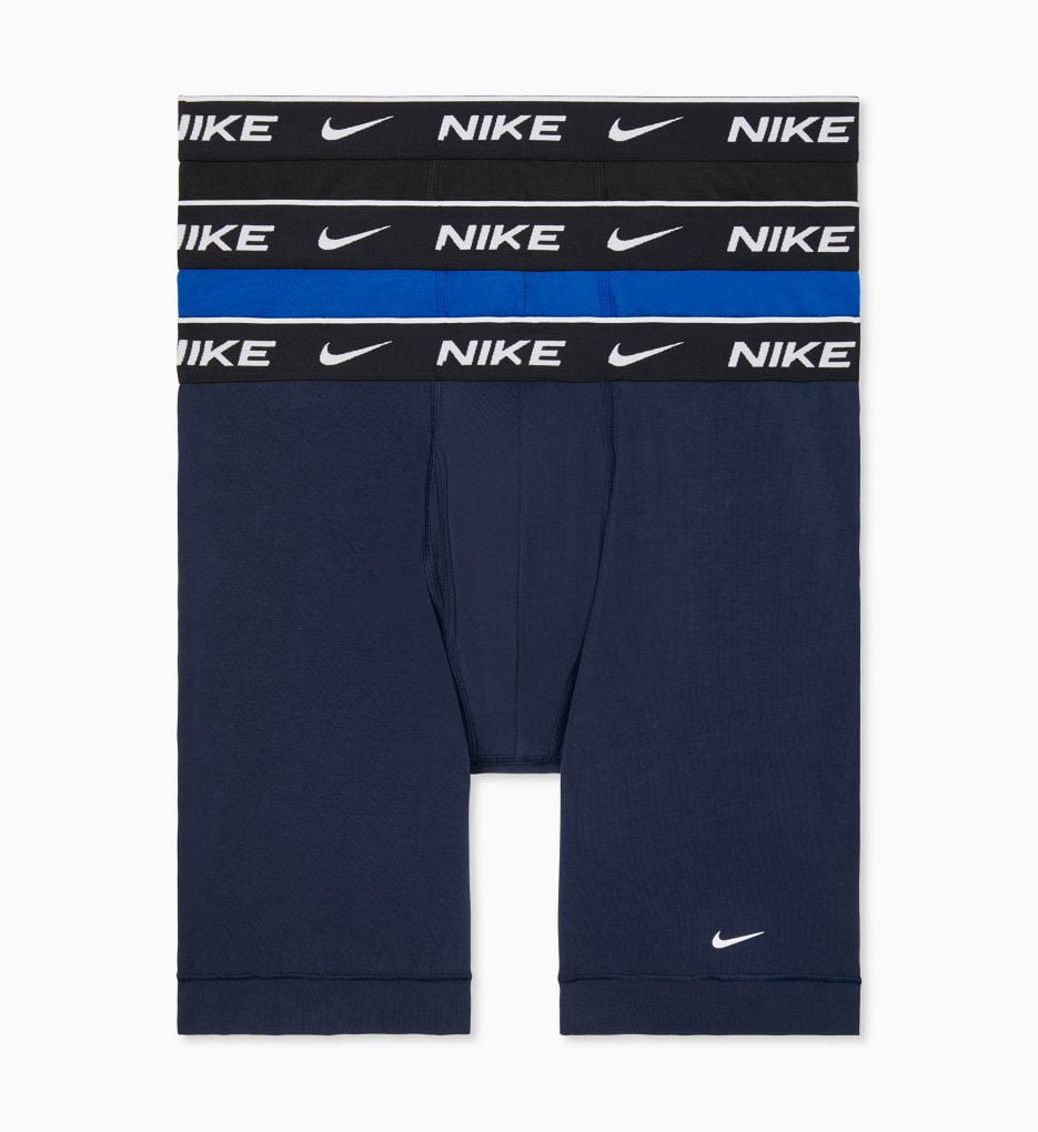 Nike Men's Luxe Cotton-Modal Blend No Fly Boxer Briefs Size 2XL