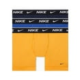 thumbnail image 1 of Men's Nike KE1107 Everyday Stretch Boxer Briefs w/ Fly - 3 Pack (Uni Gold S), 1 of 1