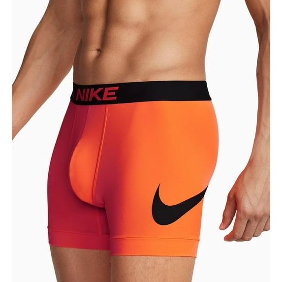 Men's Nike KE1160 Essential Micro Boxer Brief (Total Orange/Black 2XL)
