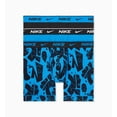 thumbnail image 1 of Men's Nike KE1167 Dri FIT Cotton Stretch Boxer Brief - 3 Pack (Abstract/Blue/Black M), 1 of 1