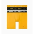 thumbnail image 1 of Men's Nike KE1167 Essential Cotton Stretch Boxer Brief - 3 Pack (Gold/Light Grey/Grey L), 1 of 1
