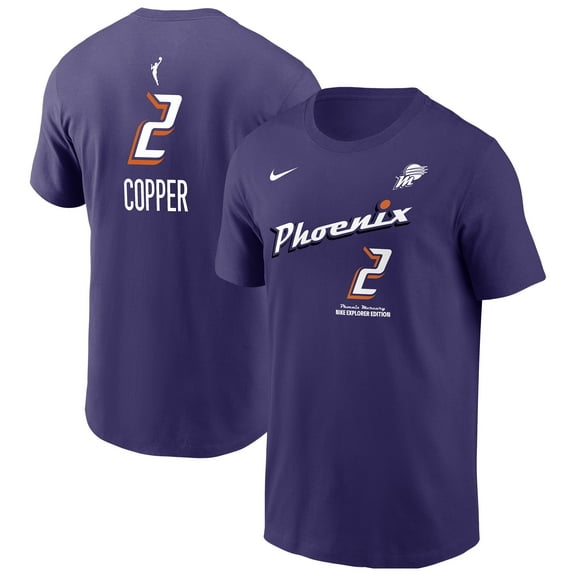 Men's Nike Kahleah Copper Purple Phoenix Mercury Explorer Edition Name & Number T-Shirt