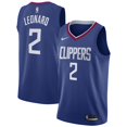 thumbnail image 1 of Men's Nike Kawhi Leonard Blue LA Clippers 2019/20 Swingman Jersey - Icon Edition, 1 of 3