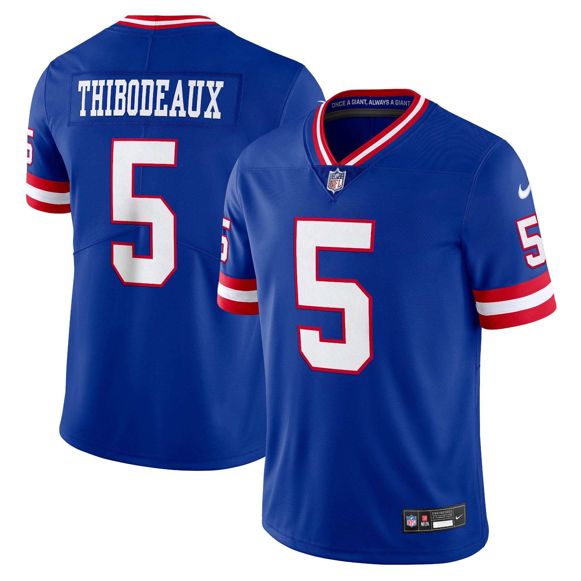 Men's Nike Kayvon Thibodeaux Royal New York Giants Alternate Vapor ...