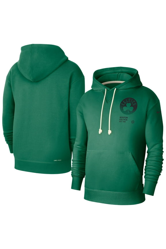 Men's Nike  Kelly Green Boston Celtics Courtside Standard Issue Premium Performance Pullover Hoodie