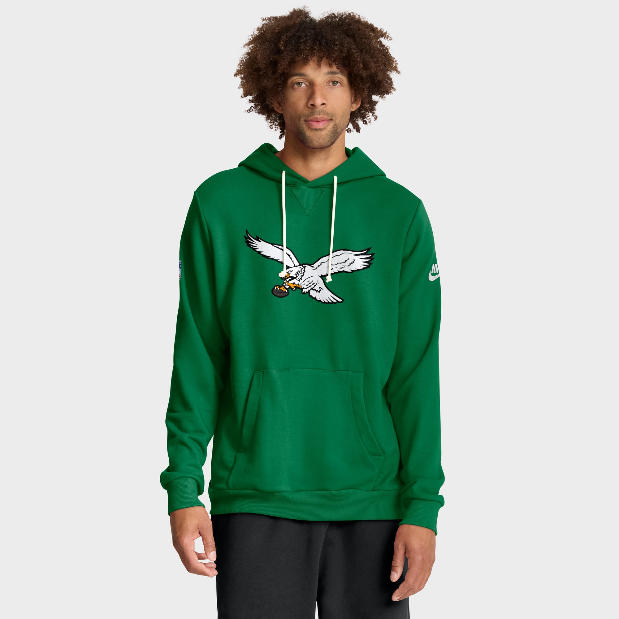 Men's Nike Kelly Green Philadelphia Eagles Sideline Standard Issue Alt 2 Dri-FIT Hoodie - Walmart.com