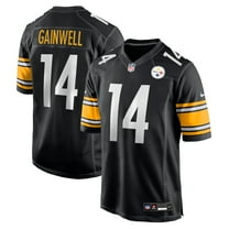Men's Nike Kenneth Gainwell Black Pittsburgh Steelers Team Game Jersey