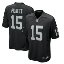 Men's Nike Kenny Pickett  Black Las Vegas Raiders Team Game Jersey