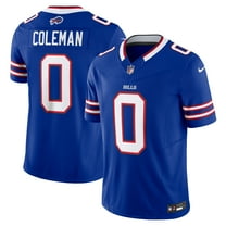 Men's Nike Keon Coleman Royal Buffalo Bills Team Vapor F.U.S.E. Limited Jersey