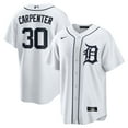 thumbnail image 1 of Men's Nike Kerry Carpenter White Detroit Tigers Home Replica Jersey, 1 of 3