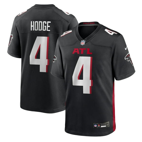 Men's Nike KhaDarel Hodge  Black Atlanta Falcons Team Game Jersey
