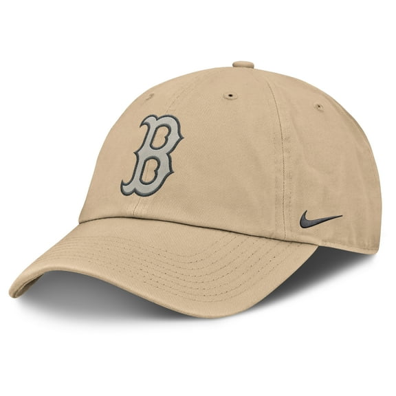 Men's Nike Khaki Boston Red Sox Club Adjustable Hat