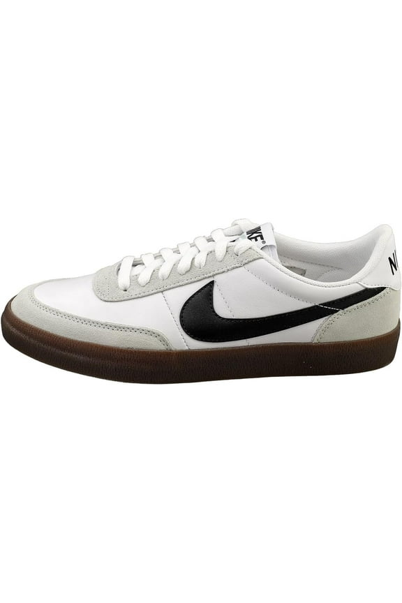 Men's Nike Killshot 2 Leather White/Black-Light Silver (HF1054 100) - 5.5