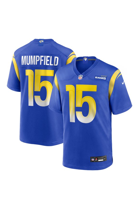Men's Nike Konata Mumpfield Royal Los Angeles Rams Team Game Jersey