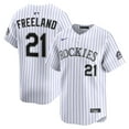 thumbnail image 1 of Men's Nike Kyle Freeland White Colorado Rockies Home Limited Player Jersey, 1 of 3