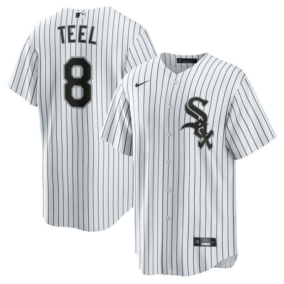 Men's Nike Kyle Teel White Chicago White Sox Home Replica Jersey
