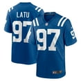 Men's Nike Laiatu Latu Royal Indianapolis Colts Player Game Jersey