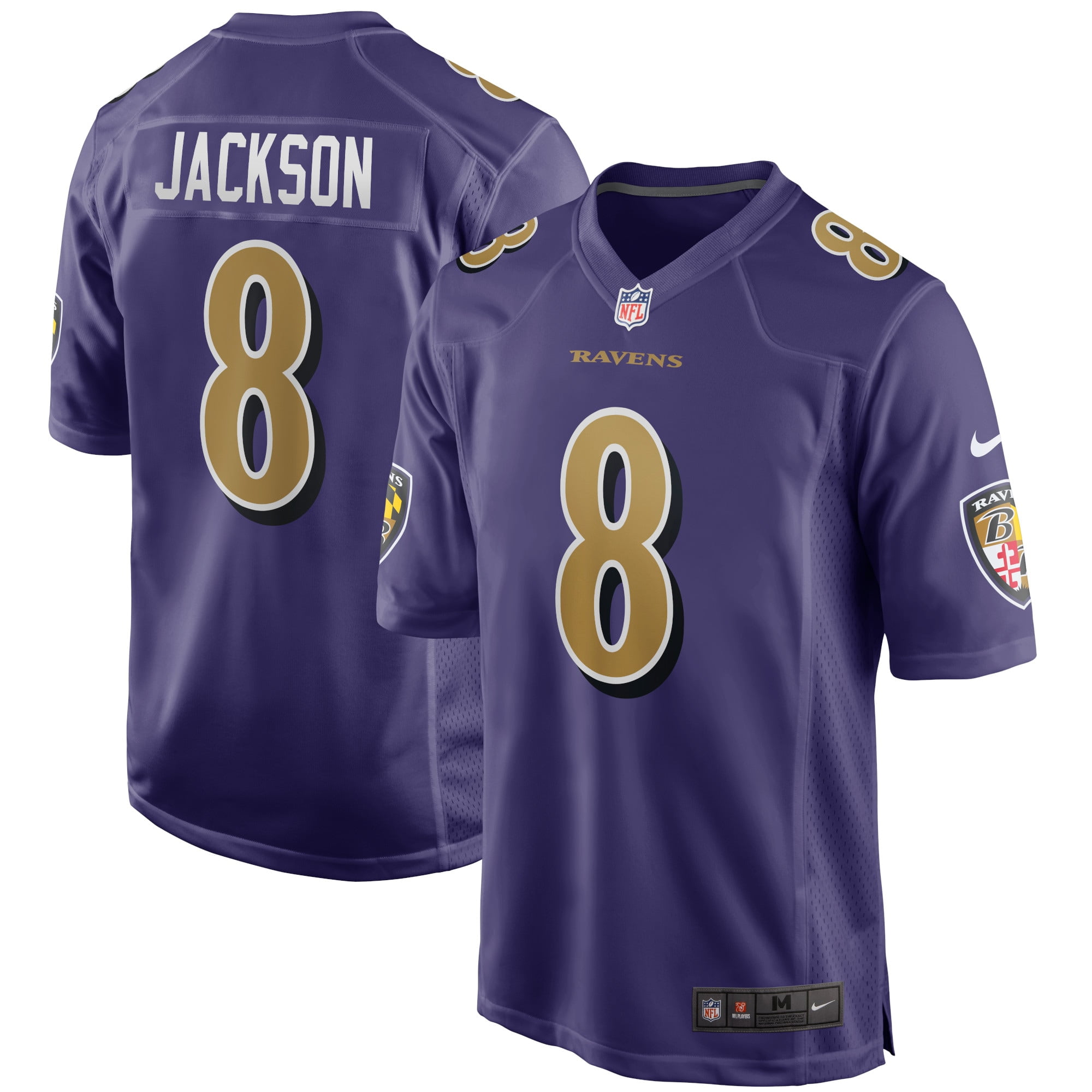 Lamar Jackson Baltimore Ravens Men's Nike Dri-FIT NFL Limited