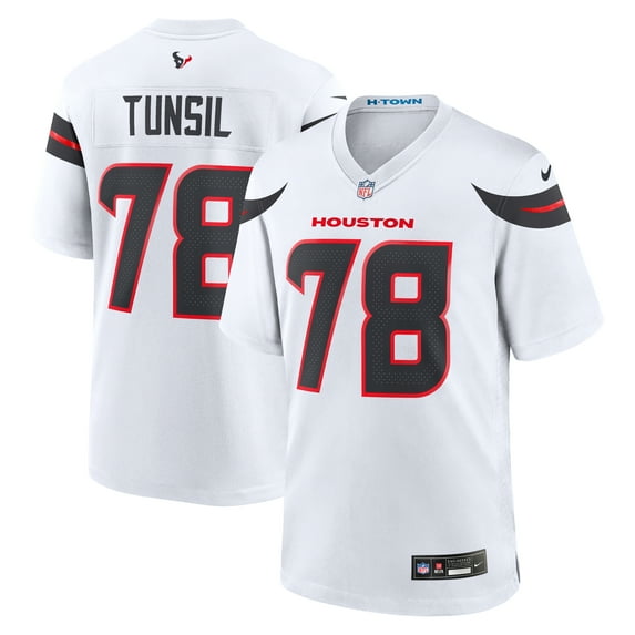 Men's Nike Laremy Tunsil White Houston Texans Game Jersey