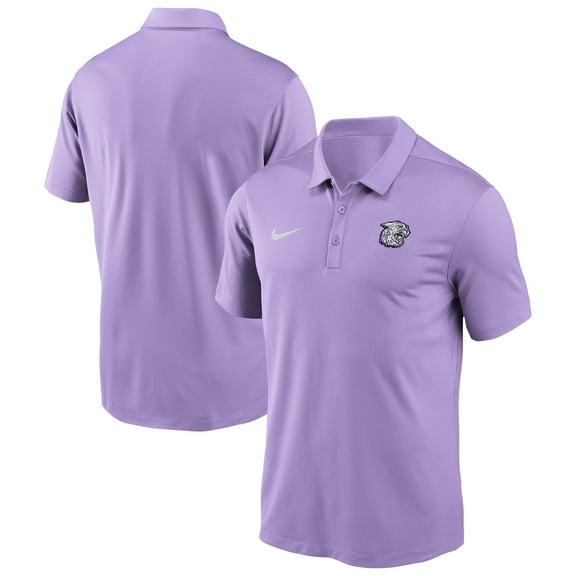 Men's Nike Lavender Kansas State Wildcats Solid Victory Dri-FIT Polo