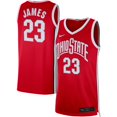thumbnail image 1 of Men's Nike LeBron James Scarlet Ohio State Buckeyes Alumni Player Limited Basketball Jersey, 1 of 3