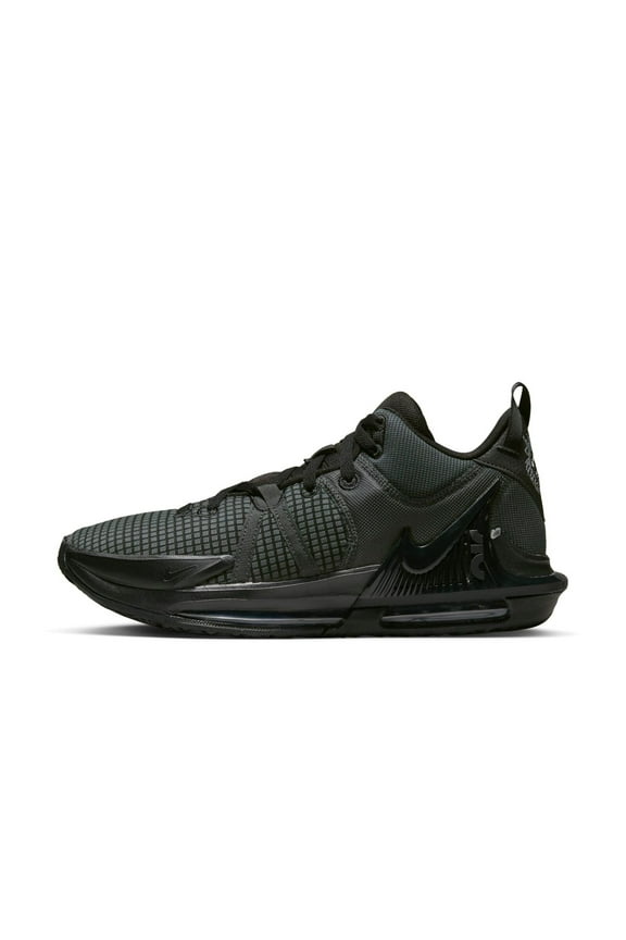 Men's Nike LeBron Witness 7 Black/Black-Anthracite (DM1123 004) - 8