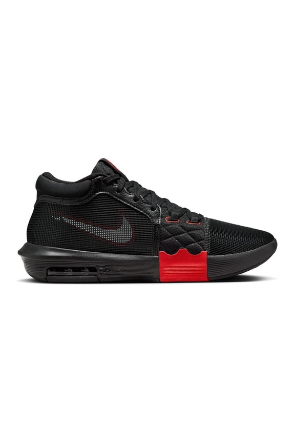 Men's Nike Lebron Witness 8 Basketball Shoes Color: Black White Red Size: 10
