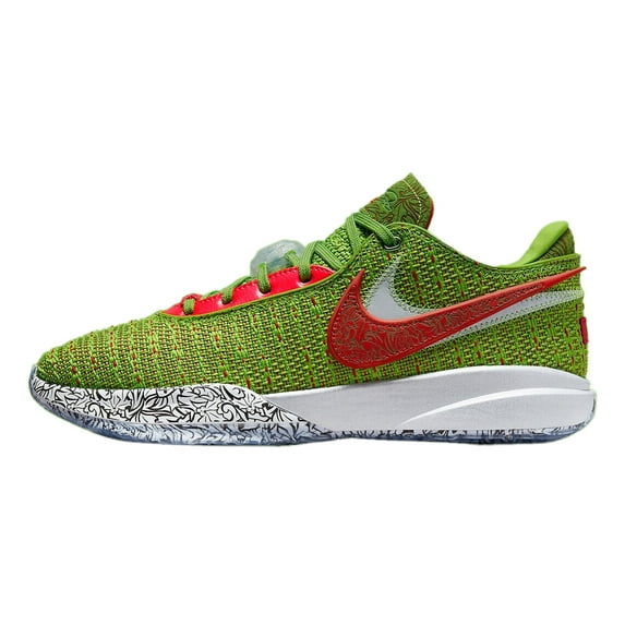 Men's Nike Lebron XX Green Apple/Reflect Silver (FJ4955 300) - 10